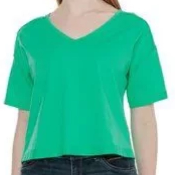 C&C California Tops - C&C California Boxy Crop Top Tee